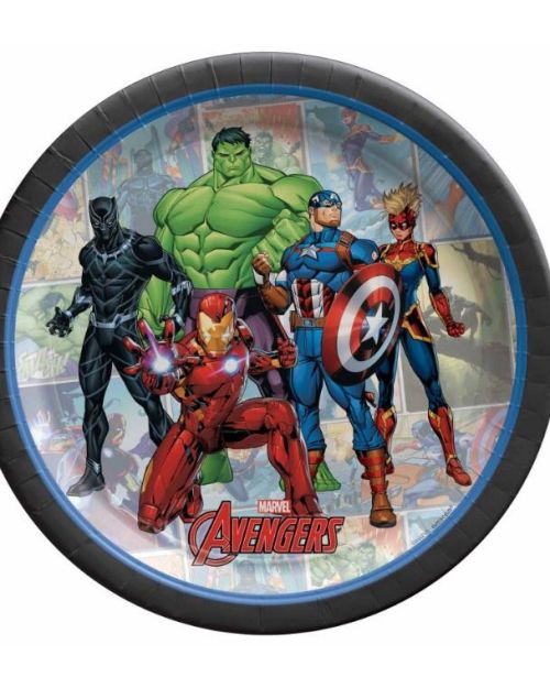 Avengers Lunch Plates 8pk