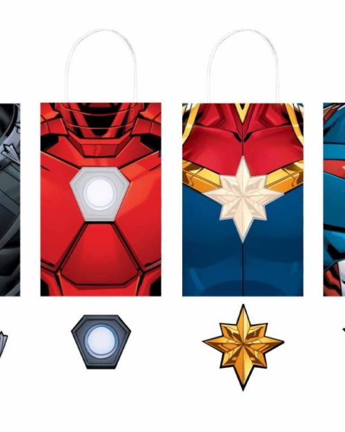 Avengers Paper Treat Bags 8pk