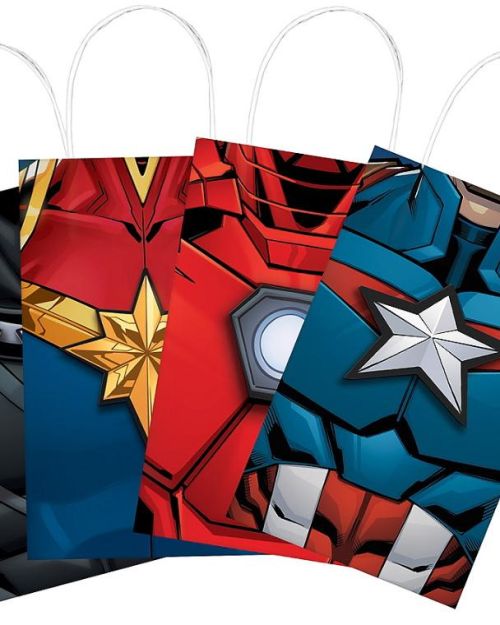 Avengers Paper Treat Bags 8pk