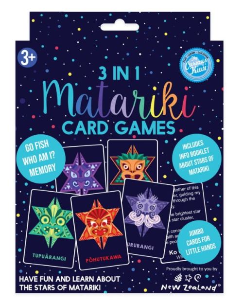 Matariki 3 in 1 Card Games
