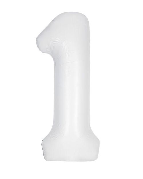 86cm Matte Bright White Balloon – 1