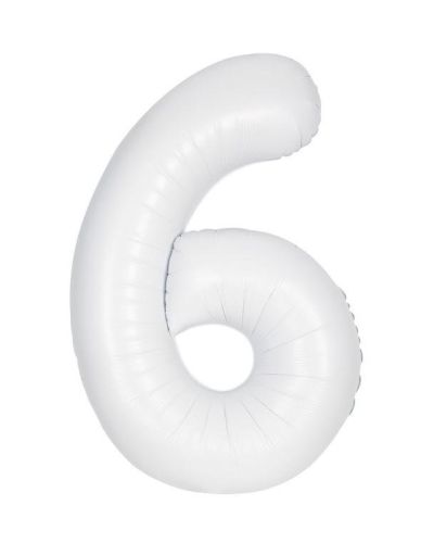 86cm Matte Bright White Balloon – 6