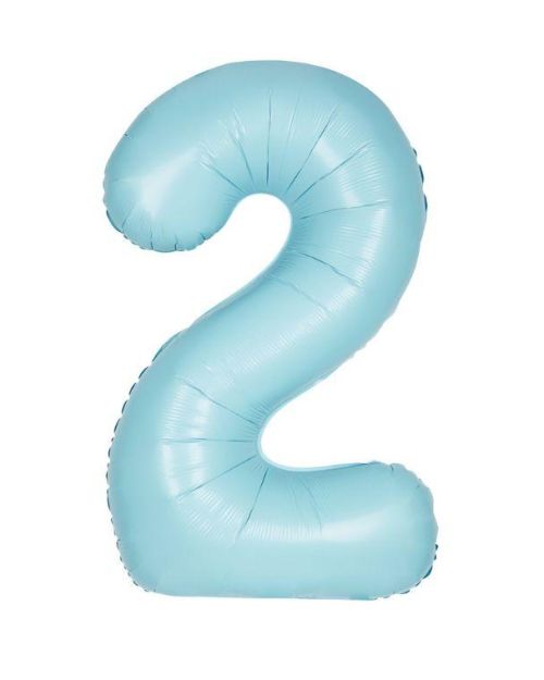 86cm Matte Powder Blue Balloon – 2