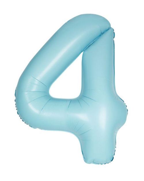 86cm Matte Powder Blue Balloon – 4