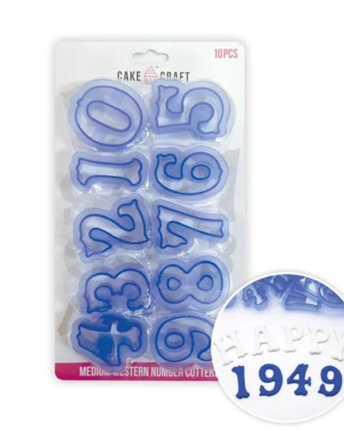 Medium Number Cutter Set – Western