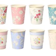 Meri Meri English Garden Party Cups 8pk