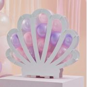 Mermaid Shell Balloon Mosaic Stand