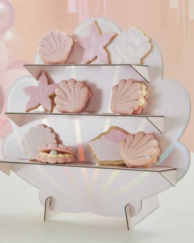Mermaid Shell Treat Stand