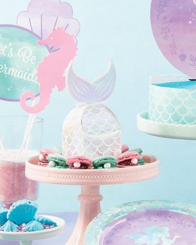 Mermaid Shine Favour Boxes 8pk