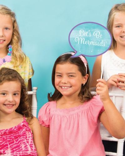 Mermaid Shine Photo Props