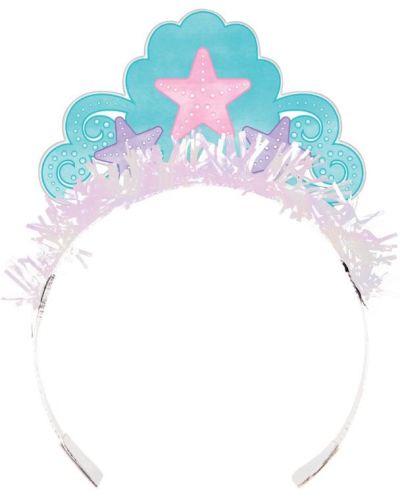 Mermaid Shine Tiaras 8pk