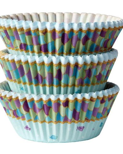 Mermaid Wishes Cupcake Cases 75pk