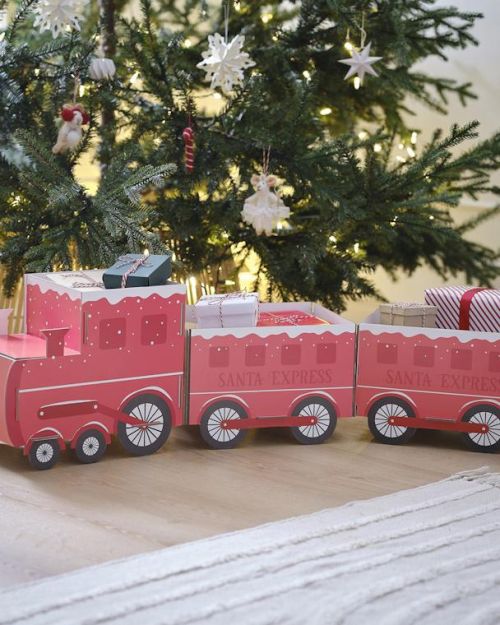 Merry Little Christmas Present Train