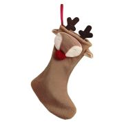 Merry Little Christmas Reindeer Stocking