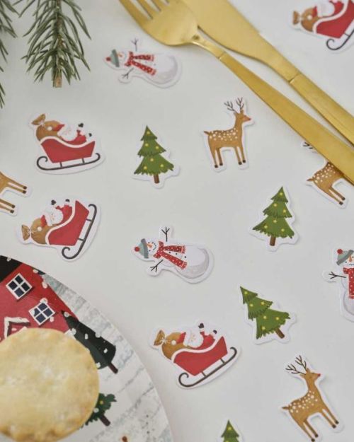 Merry Little Christmas Table Confetti