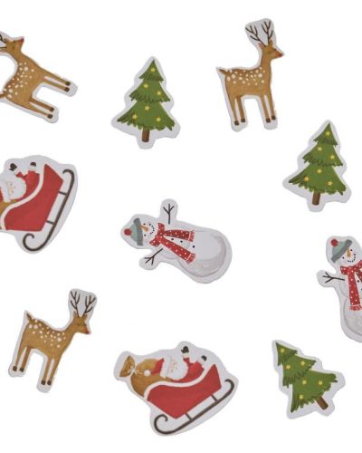 Merry Little Christmas Table Confetti