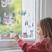 Merry Little Christmas Window Stickers