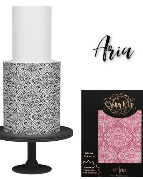Caking It Up – Mesh Stencil Aria