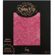 Caking It Up – Mesh Stencil Ivy