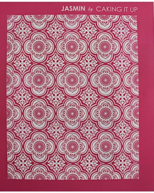 Caking It Up – Mesh Stencil Jasmin