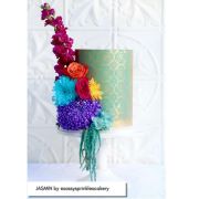 Caking It Up – Mesh Stencil Jasmin