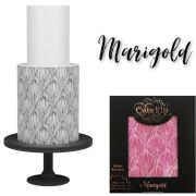 Caking It Up – Mesh Stencil Marigold