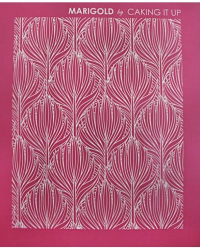 Caking It Up – Mesh Stencil Marigold