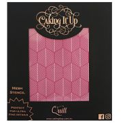 Caking It Up – Mesh Stencil Quill