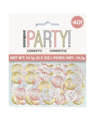 Metallic Confetti Scatters – 40