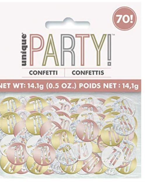 Metallic Confetti Scatters – 70