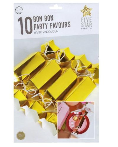 Metallic Gold Bon Bons 10pk