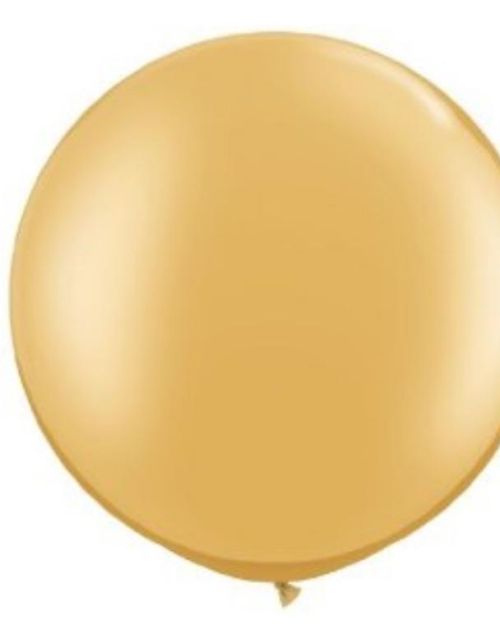 Jumbo Balloon – Metallic Gold