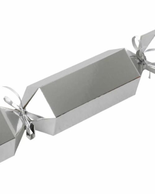 Metallic Silver Bon Bons 10pk