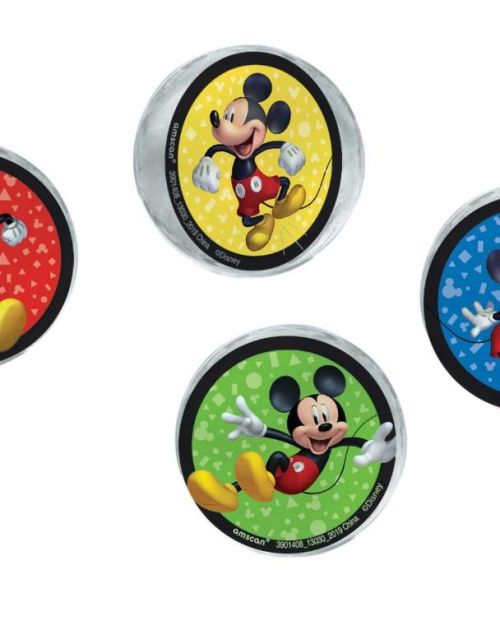 Mickey Mouse Bounce Balls 4pk