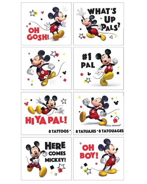 Mickey Mouse Forever Tattoos