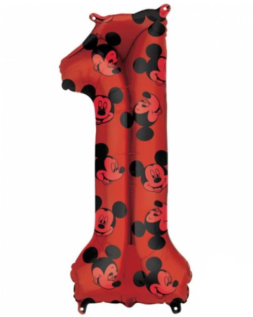 Mickey Mouse No. 1 Foil Balloon