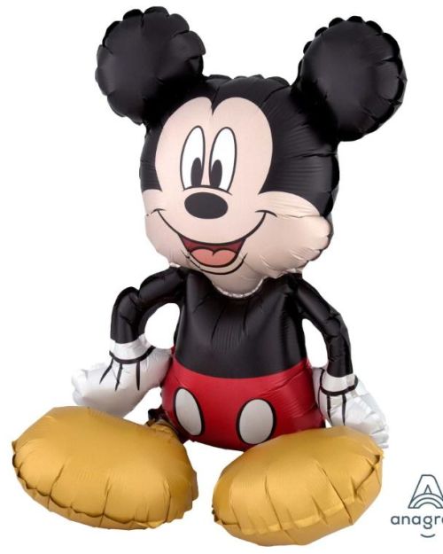 Mickey Mouse Sitting Foil Balloon