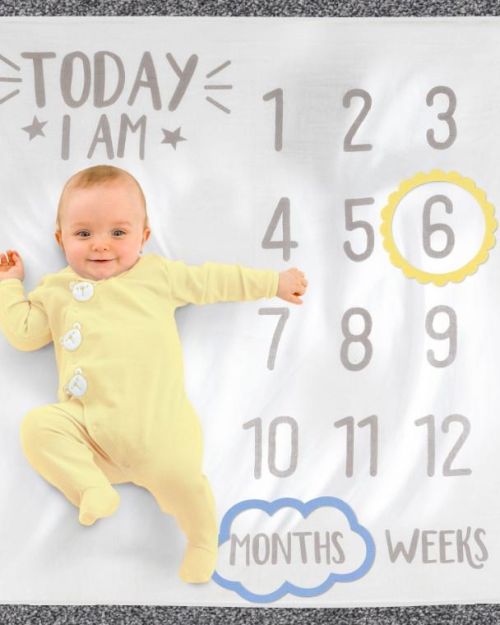 Milestone Baby Blanket
