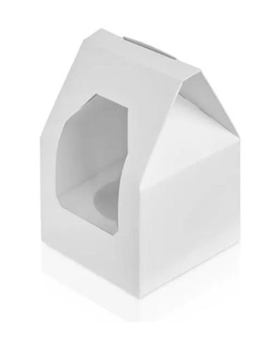 Milk Carton Style Single Cupcake Box
