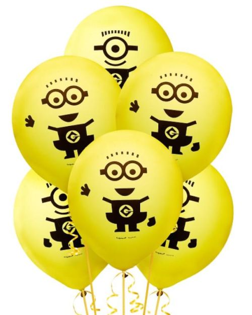 Minions Balloons 6pk