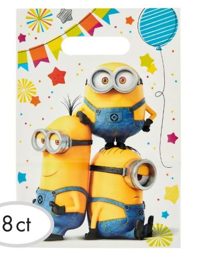 Minions Party Loot Bags 8pk