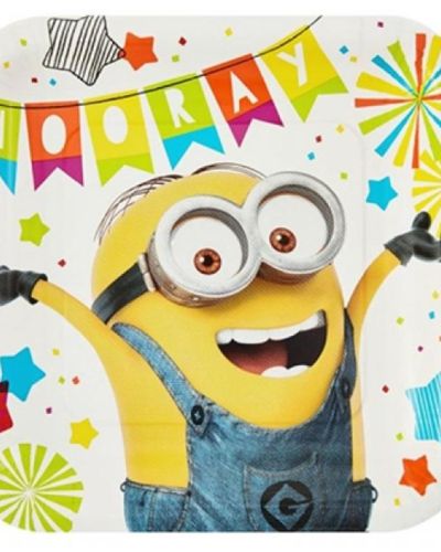 Minions Dinner Plates 8pk