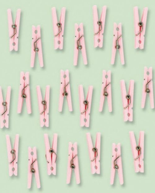 Baby Shower Mini Clothes Pegs 24pk Pink