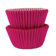 Mini Cupcake Cases 100pk – Bright Pink