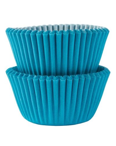 Mini Cupcake Cases 100pk – Caribbean Blue