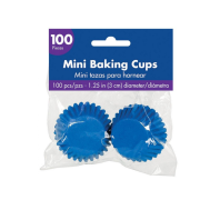 Mini Cupcake Cases 100pk – Royal Blue