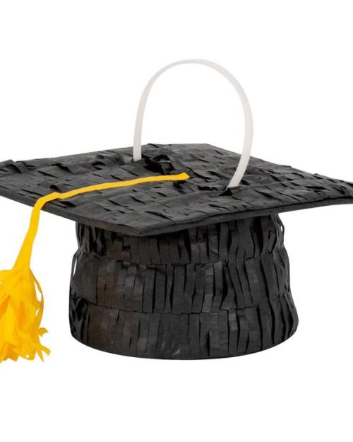 Mini Graduation Cap Pinata Decoration