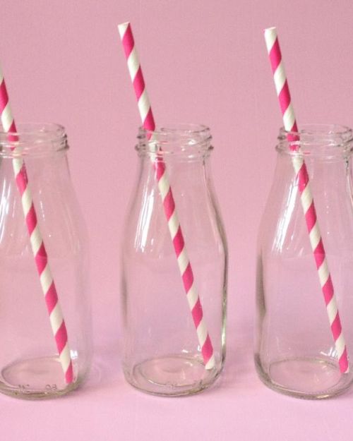 Mini Milk Bottles