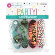 Mini Skateboard Favours 4pk