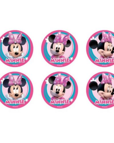 Edible Icing Cupcake Images – Minnie Mouse